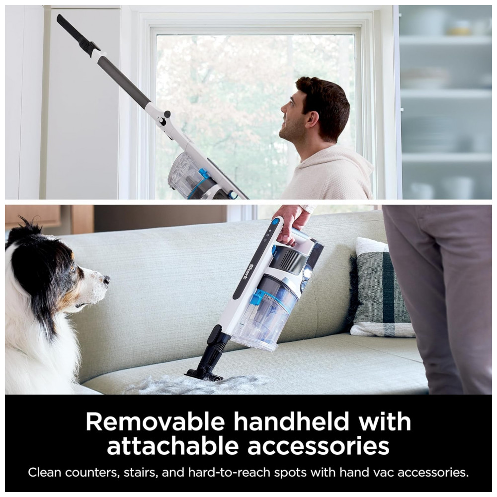 Aspirador de Pó sem Fio Shark PowerPro Flex Reveal Plus Tecnologia DirtReveal FloorDetect Filtro HEPA para Carpetes e Pisos Duros - Imagem 8