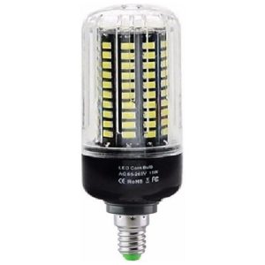 Fengyan Home Bulbs 1pcs Lâmpada LED Corn 15W E14 85-265V Luz Quente Spot SMD 5733 sem Flicker para Iluminação Residencial Econômica GSYFDZSWZX