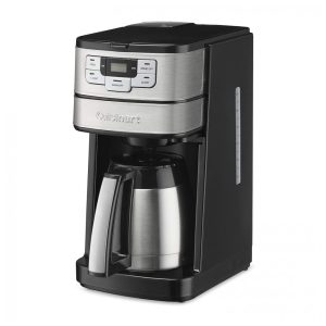 Cafeteira Automática até 10 Xícaras com Jarra de Vidro Cuisinart DGB 450 110V Cinza