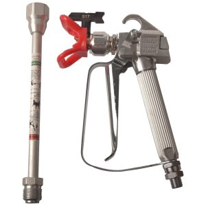 Pistola de Pintura Airless 3600PSI com Bico 517 e Extensão de 254 cm para Todas as Pistolas Airless.SZWENXIN.