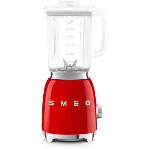 Liquidificador SMEG BLF03 Retro Style 600W com Jarra de 15 Litros Livre de BPA 3 Velocidades Funções de Pulso Trituração de Gelo e Design Anos 50