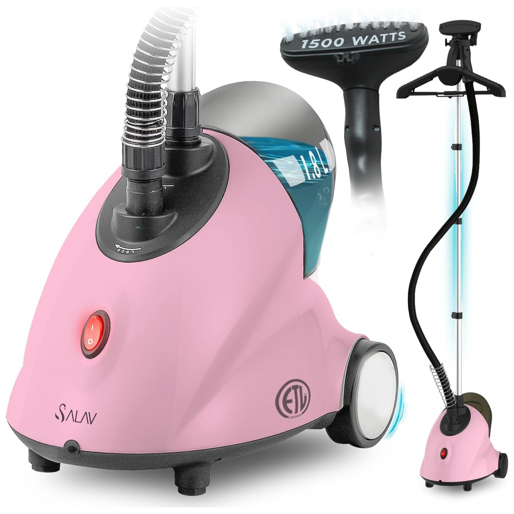 SALAV GS18DJ: Passadeira,Steamer e Vaporizador de Roupas Vertical com Rodas para Movimentação Fácil,