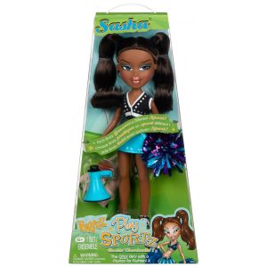 Boneca de Moda Bratz Play Sportz Sasha com Acessórios Líder de Torcida