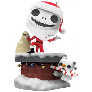 Enfeite de Natal Hallmark Keepsake Disney Tim Burton Jack Skellington e Zero Funko POP! Plástico 75x74x55 cm