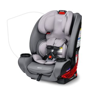 Assento de Carro Britax One4Life: 10 anos de uso 226 a 54 kg Assento Traseiro e Booster Tecido Lavável - Segurança e Conforto!