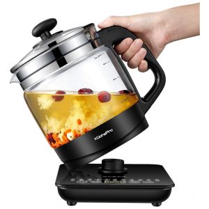 Chaleira Elétrica KUCHEPRO KPYSH1800 1.8L Multifuncional 110V Preta