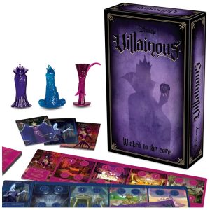 Jogo de Tabuleiro Estratégico Ravensburger Disney Villainous Wicked To The Core - Vencedor do Prêmio de Brinquedo do Ano