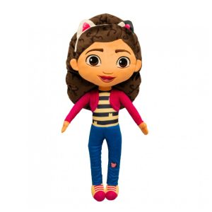 Franco DreamWorks Gabbys Dollhouse Kids Bedding Super Soft Plush Decorative Throw Cuddle Pillow Produto Oficial Licenciado