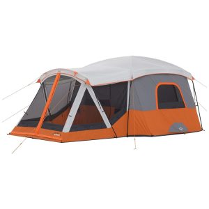 Barraca Suspensa Portátil para Acampamento Camping CORE Laranja