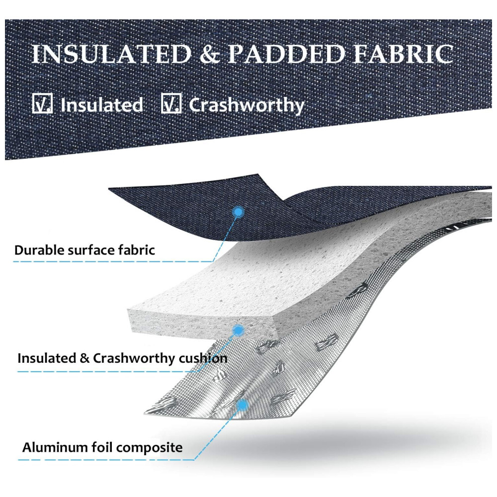 Bolsa Térmica para Vinho Tirrinia Portátil e Estilosa - Presente Ideal para Amantes de Vinho - Azul Escuro - Imagem 6