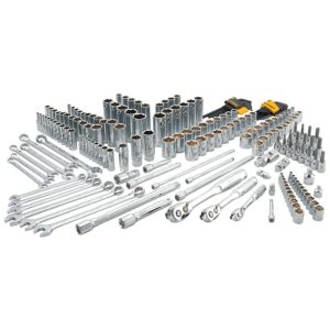 Kit Ferramentas 204 Peças com Maleta DEWALT DWMT72165 Prateado