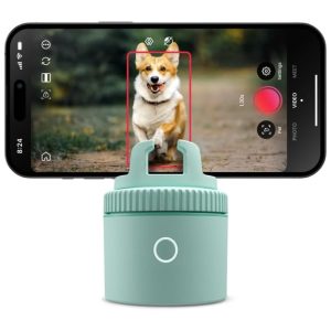 Pod Lite Suporte para Telefone com Rastreador Automático de Rosto e Bluetooth PIVO Verde