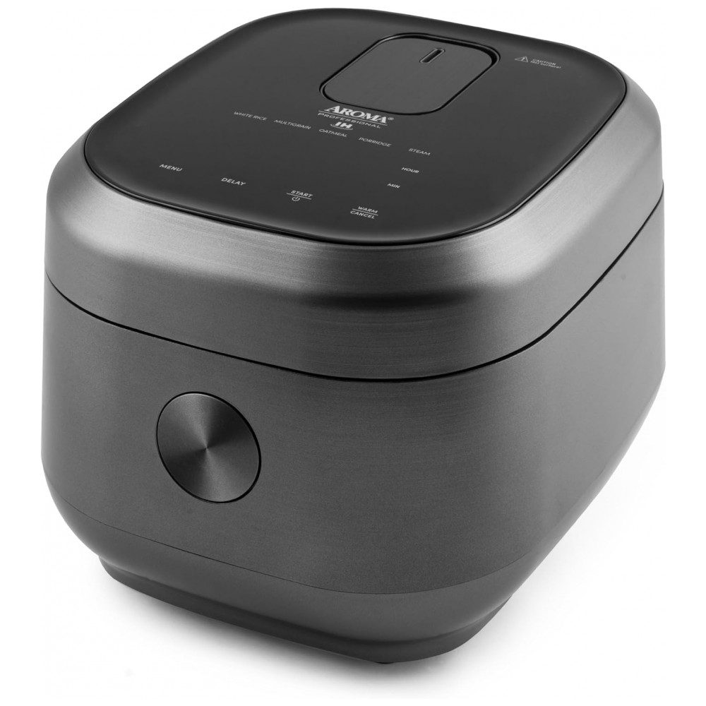 Panela de Arroz 3 Litros com Indução 360 e Multicooker 110V 850W AROMA ARC7606GR Cinza
