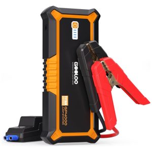 GOOLOO Bateria Auxiliar de Partida Automotiva 4000A 12V com USB