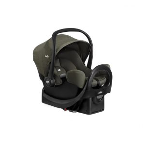 Cadeirinha de Carro para Bebê Joie Rue Leve com Base Anti-Rebote Proteção contra Impactos Laterais Arnês de 5 Pontos e Capota UPF 50 para Recém-Nasci