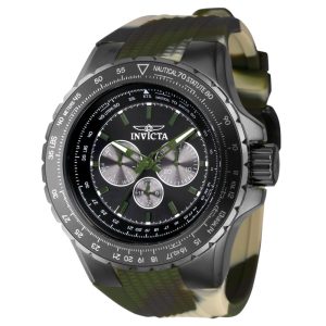 Relgio Masculino Aviador - 50mm. Camuflagem 39307 Invicta