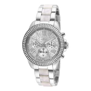 Relógio Feminino Invicta Angel 38mm Aço Pérola 20507