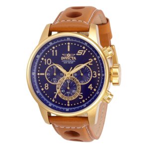 Relógio Masculino Invicta S1 Rally 46mm Marrom Claro ZG30917