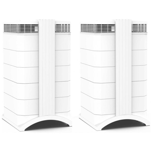 Purificador de Ar IQAir HealthPro Plus XE 2 Pack com Filtragem Inteligente HyperHEPA para Grandes Ambientes de até 209 m² - Proteção contra Vírus, Ale