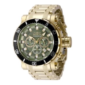 Relógio Masculino Invicta Coalition Forces 52mm Dourado 49227