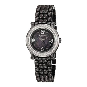Relógio Fusão 955 35mm com mostrador preto e pulseira de cerâmica preta - Stuhrling.