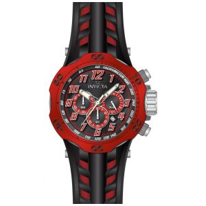 Relógio Masculino Invicta Venom 52mm Vermelho e Preto 48237
