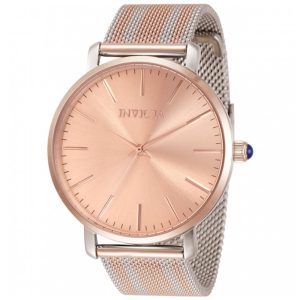 Relógio Feminino Invicta Angel 38mm Rose Gold Aço 33937
