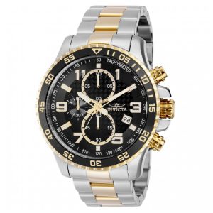 Relógio Masculino Invicta Specialty 45mm Aço Dourado 37147