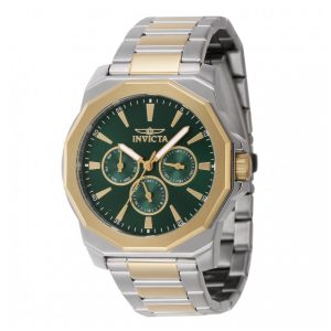 Relógio Masculino Invicta Speedway Multifunction 42mm Dourado Aço 46847