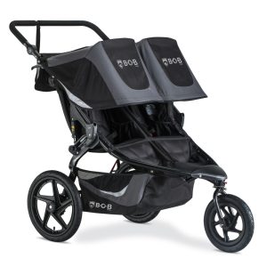 Carrinho de corrida BOB Gear Revolution Flex 3.0 Duallie preto grafite