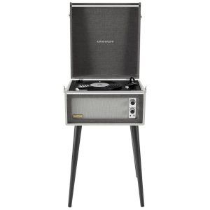 Vitrola Toca-Discos Portátil Dansette Bermuda Bluetooth In/Out com Aux-in CR6233F-BK CrosleyPreto