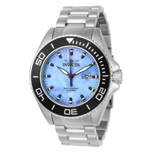 Relgio Invicta Pro Masculino de 48mm em Ao com Mostrador em Madreprola - Modelo 23067