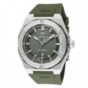 Relógio Masculino TechnoMarine Coral Coral Legacy 45mm Verde Oliva TM416067