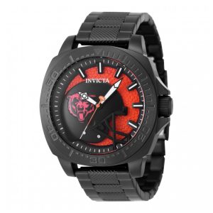 Relógio Masculino Invicta NFL Chicago Bears 46mm Preto ZG47877