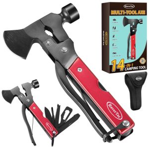 Alicate Multifuncional 14 em 1 Aço Inoxidável ROVERTAC Vermelho