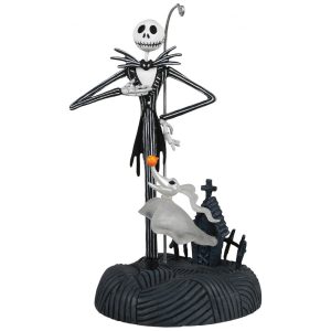 Ornamento Hallmark Keepsake Natal Disney Tim Burton The Nightmare Before Christmas Jack Skellington Luz e Som Interativo