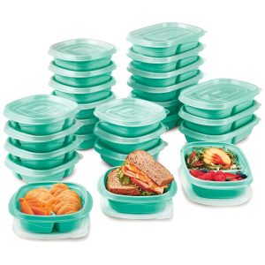 Potes para Alimentos com Divisória 360 900 mL 25 Unidades verde RUBBERMAID 2117364 Verde