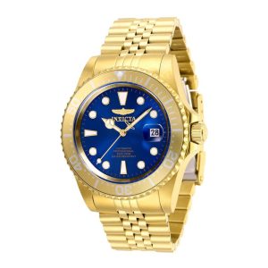 Relógio Masculino Automático Pro Diver Invicta 30097 Dourado e Azul