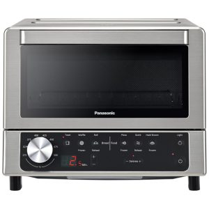 Forno Torradeira Elétrico 11L com Aquecimento Infravermelho Duplo 6 Opções de Cozimento Automático 110V 1300W Panasonic NB-G200P Prata