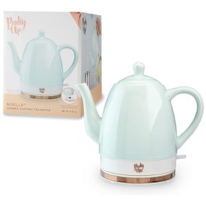 Chaleira Elétrica Noelle Cerâmica 15L 110v PINKY UP 8312 Verde Claro