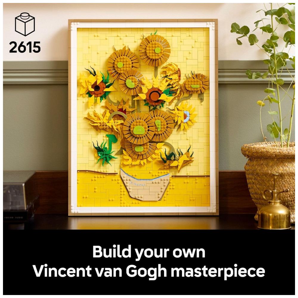 LEGO Art 31215 – Vincent van Gogh: Sunflowers – Kit de Arte em Blocos - Imagem 2