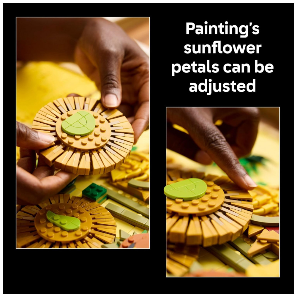 LEGO Art 31215 – Vincent van Gogh: Sunflowers – Kit de Arte em Blocos - Imagem 4