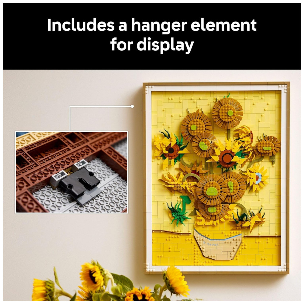 LEGO Art 31215 – Vincent van Gogh: Sunflowers – Kit de Arte em Blocos - Imagem 6