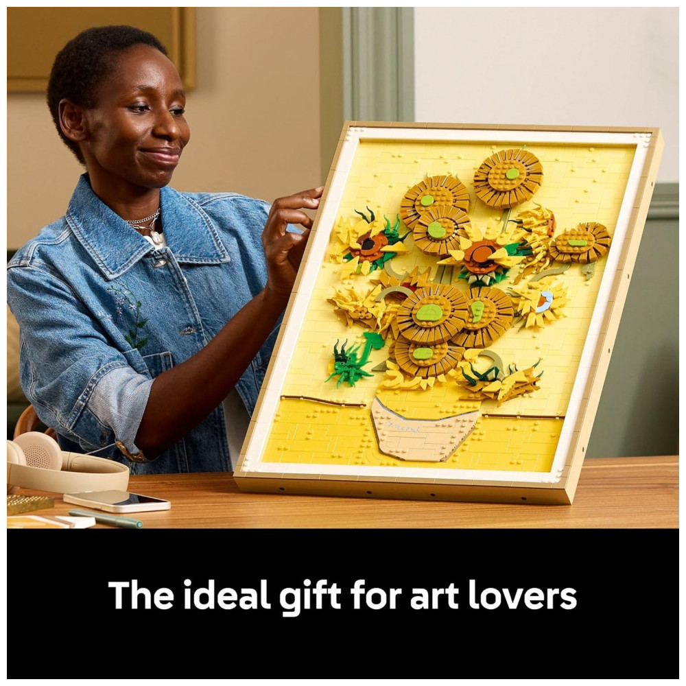 LEGO Art 31215 – Vincent van Gogh: Sunflowers – Kit de Arte em Blocos - Imagem 7
