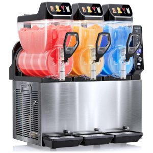 Máquina de Frozen Comercial TOURUA para Margaritas Daiquiris Vinho e Frappes Capacidade de 45 Litros