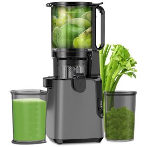 Espremedor de Sucos com Funil Extra Largo de 155 cm Pressão Fria para Frutas e Vegetais Inteiros 350W Profissional Ypone.