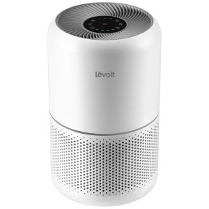 Esterilizador de Ar Filtro Hepa Vírus Bactérias 110v LEVOIT Air Purifier for Home Allergies and Pets Branco