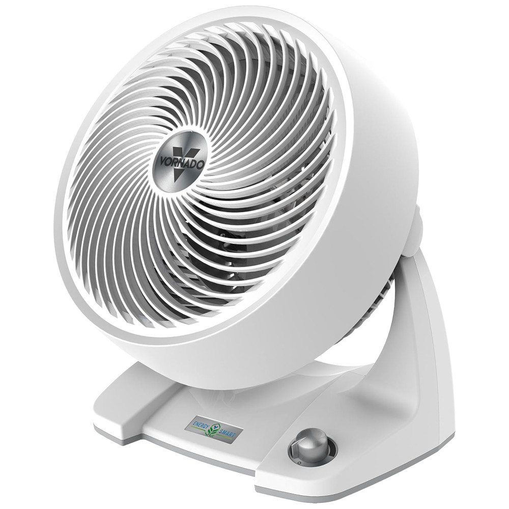 Ventilador Circulador de Ar Médio com Controle de Velocidade Variável 110V 44W Vornado 633DC Energy Smart Branco