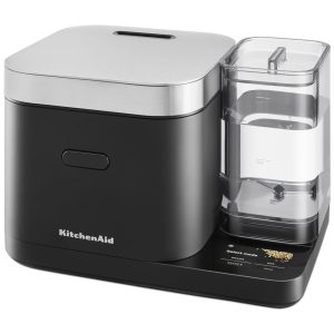 Panela de Arroz KitchenAid 8 Xícaras com Balança Integrada Tanque de Água e Sensoriamento Automático. Cozinha Arroz e Grãos com Precisão.