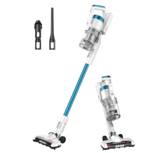 Aspirador de Pó sem Fio com Acessórios Farol de LED e Sucção Potente 110V EUREKA Branco